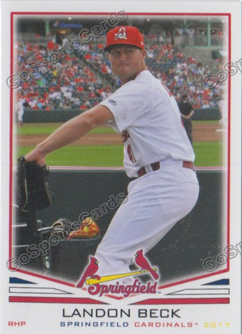 2017 Springfield Cardinals Landon Beck