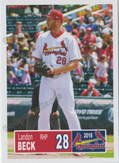 2018 Springfield Cardinals Landon Beck