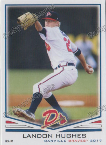 2017 Danville Braves Landon Hughes