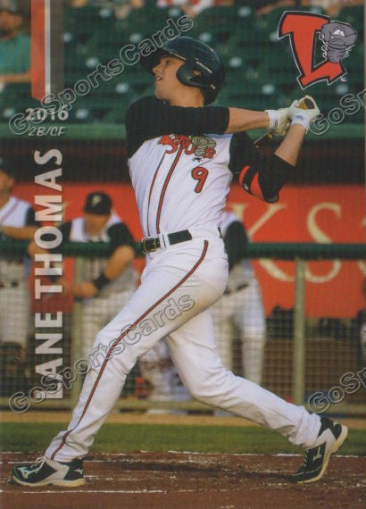 2016 Lansing Lugnuts Lane Thomas