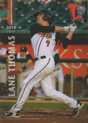 2016 Lansing Lugnuts Lane Thomas