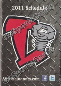 2011 Lansing Lugnuts Pocket Schedule