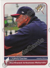 2012 Northwest Arkansas Naturals Larry Carter