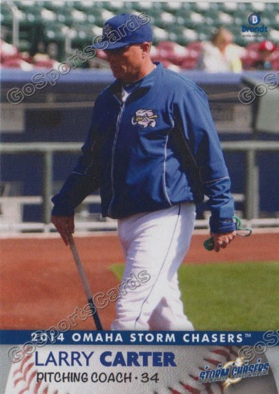 2014 Omaha Storm Chasers Larry Carter