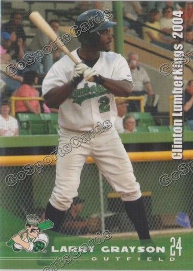 2004 Clinton Lumberkings Larry Grayson