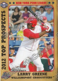 2012 New York Penn League Top Prospects NYPL Larry Greene