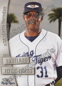 2011 Lakeland Flying Tigers Larry Herndon