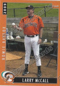 2009 Bowie Baysox Larry McCall