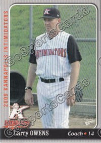 2009 Kannapolis Intimidators Larry Owens