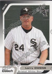 2012 Bristol White Sox Larry Owens