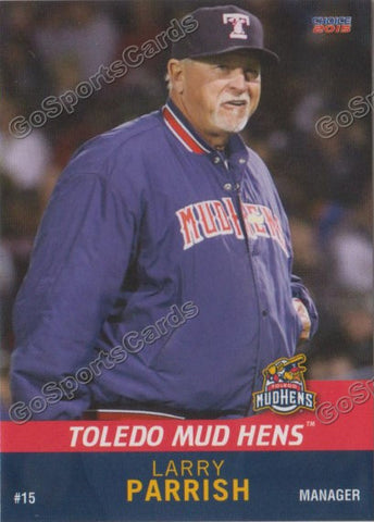 2015 Toledo Mud Hens Larry Parrish