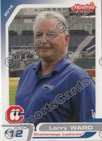 2012 Chattanooga Lookouts Larry The Voice Ward