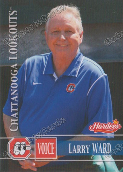 2014 Chattanooga Lookouts Larry Ward