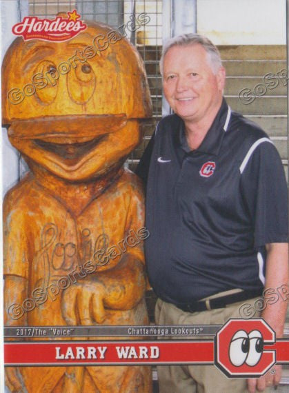 2017 Chattanooga Lookouts Larry Ward