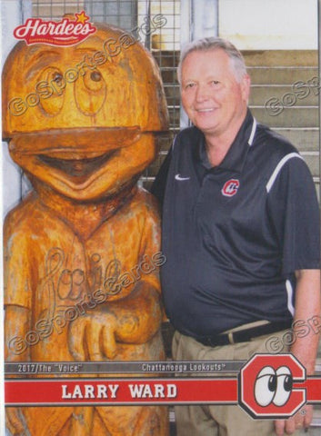 2017 Chattanooga Lookouts Larry Ward