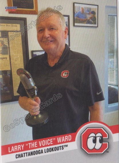 2021 Chattanooga Lookouts Larry The Voice Ward