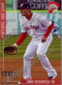 2010 Portland Sea Dogs Lars Anderson