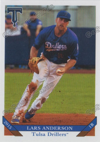 2015 Tulsa Drillers Lars Anderson