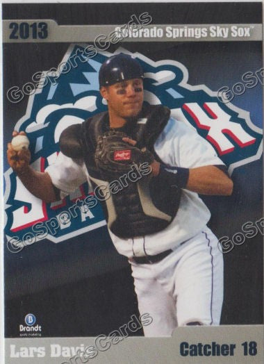 2013 Colorado Springs Sky Sox Lars Davis