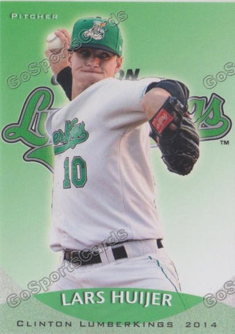 2014 Clinton LumberKings Lars Huijer
