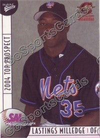 2004 South Atlantic League SAL Top Lastings Milledge