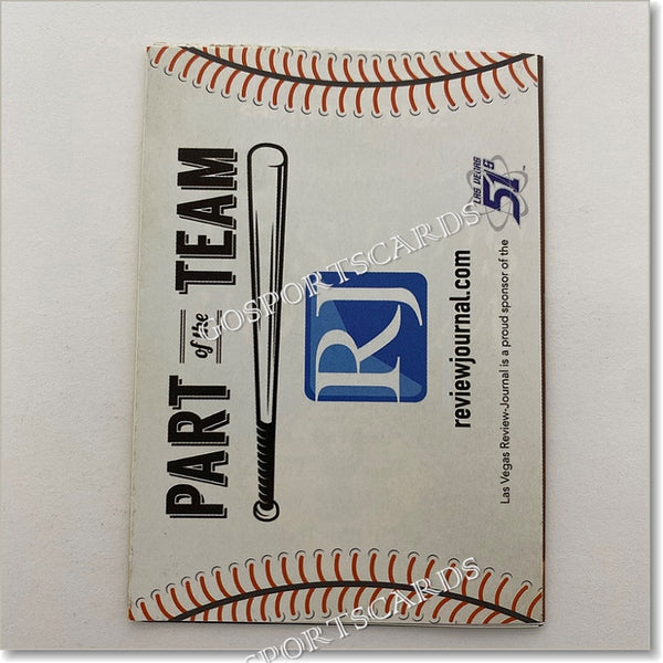 2016 Las Vegas 51s Pocket Schedule B