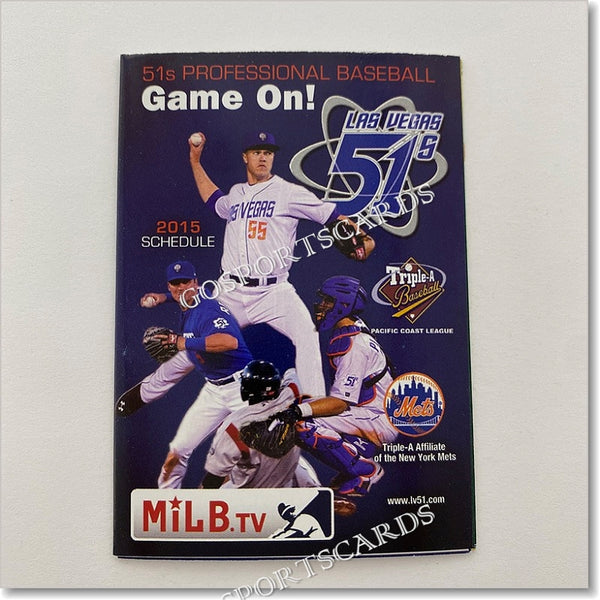 2015 Las Vegas 51s Pocket Schedule