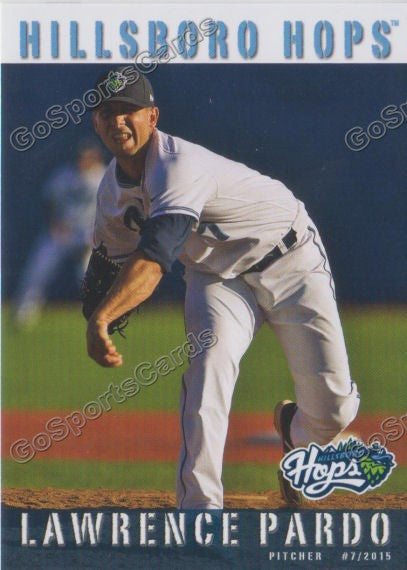 2015 Hillsboro Hops Lawrence Pardo