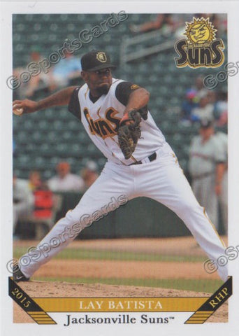 2015 Jacksonville Suns Lay Batista