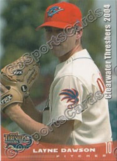 2004 Clearwater Threshers Layne Dawson