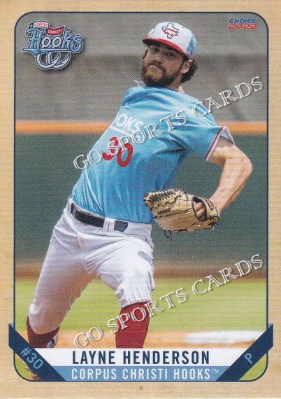 2022 Corpus Christi Hooks Layne Henderson