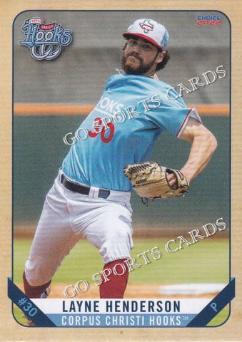 2022 Corpus Christi Hooks Layne Henderson