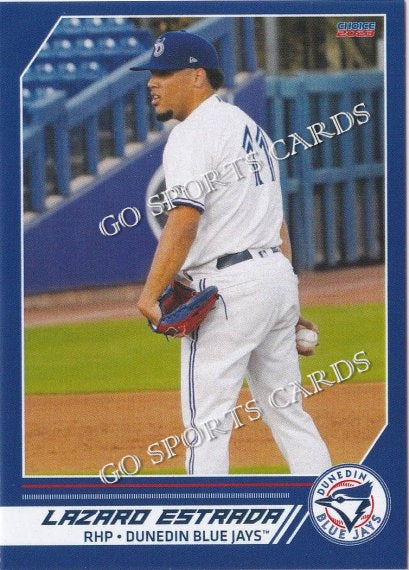 2023 Dunedin Blue Jays Lazaro Estrada