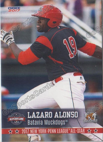 2017 New York Penn League All Star NYPL N Lazaro Alonso