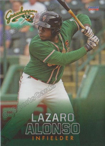 2018 Greensboro Grasshoppers Lazaro Alonso