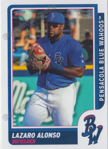 2021 Pensacola Blue Wahoos Lazaro Alonso