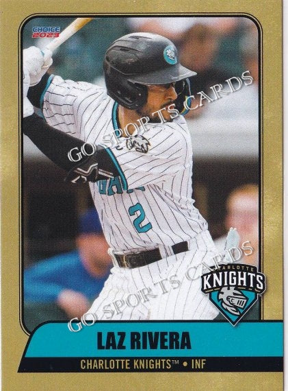 2023 Charlotte Knights Laz Rivera