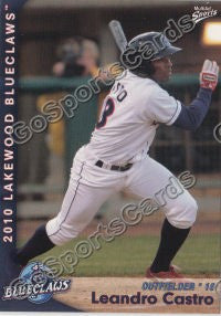 2010 Lakewood BlueClaws Leandro Castro