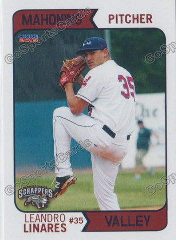 2015 Mahoning Valley Scrappers Leandro Linares