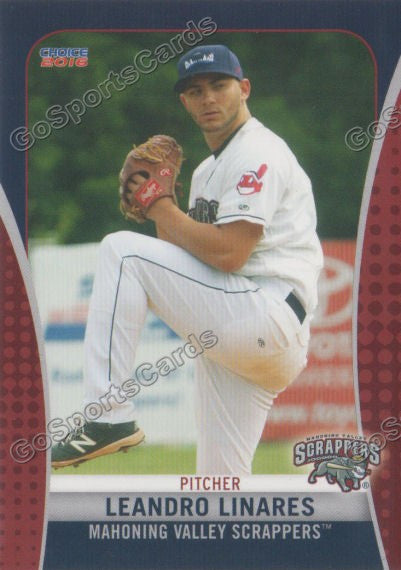 2016 Mahoning Valley Scrappers Leandro Linares