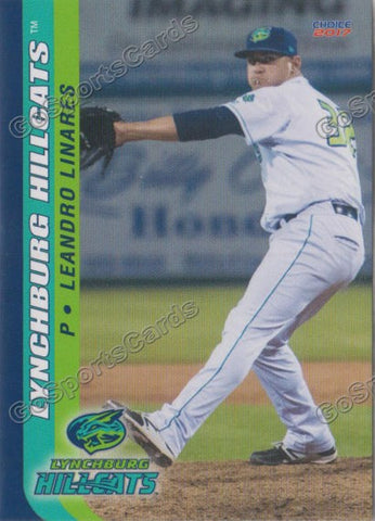 2017 Lynchburg Hillcats Leandro Linares