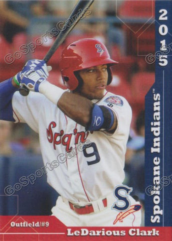 2015 Spokane Indians LeDarious Clark
