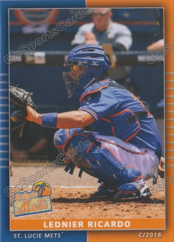 2016 St Lucie Mets Lednier Ricardo
