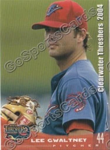 2004 Clearwater Threshers Lee Gwaltney