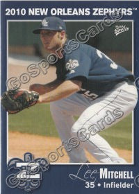2010 New Orleans Zephyrs Lee Mitchell
