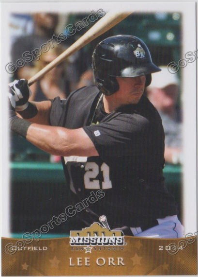 2014 San Antonio Missions Lee Orr