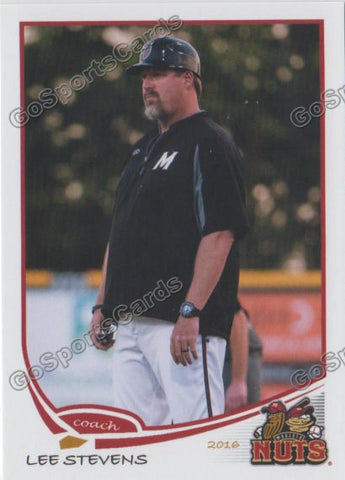 2016 Modesto Nuts Lee Stevens