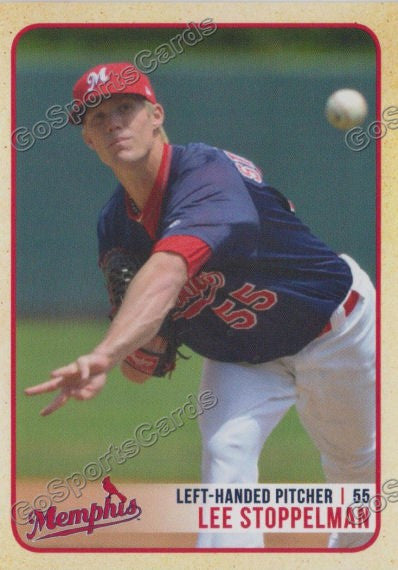 2014 Memphis Redbirds Lee Stoppelman