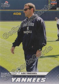 2010 Scranton Wilkes Barre Yankees Lee Tressel