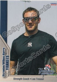 2012 Scranton Wilkes Barre Yankees Empire State Lee Tressel